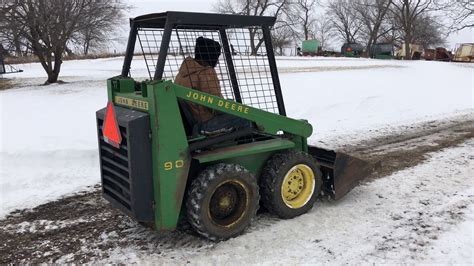 1990 john deere skid steer|jd 90 skid loader.